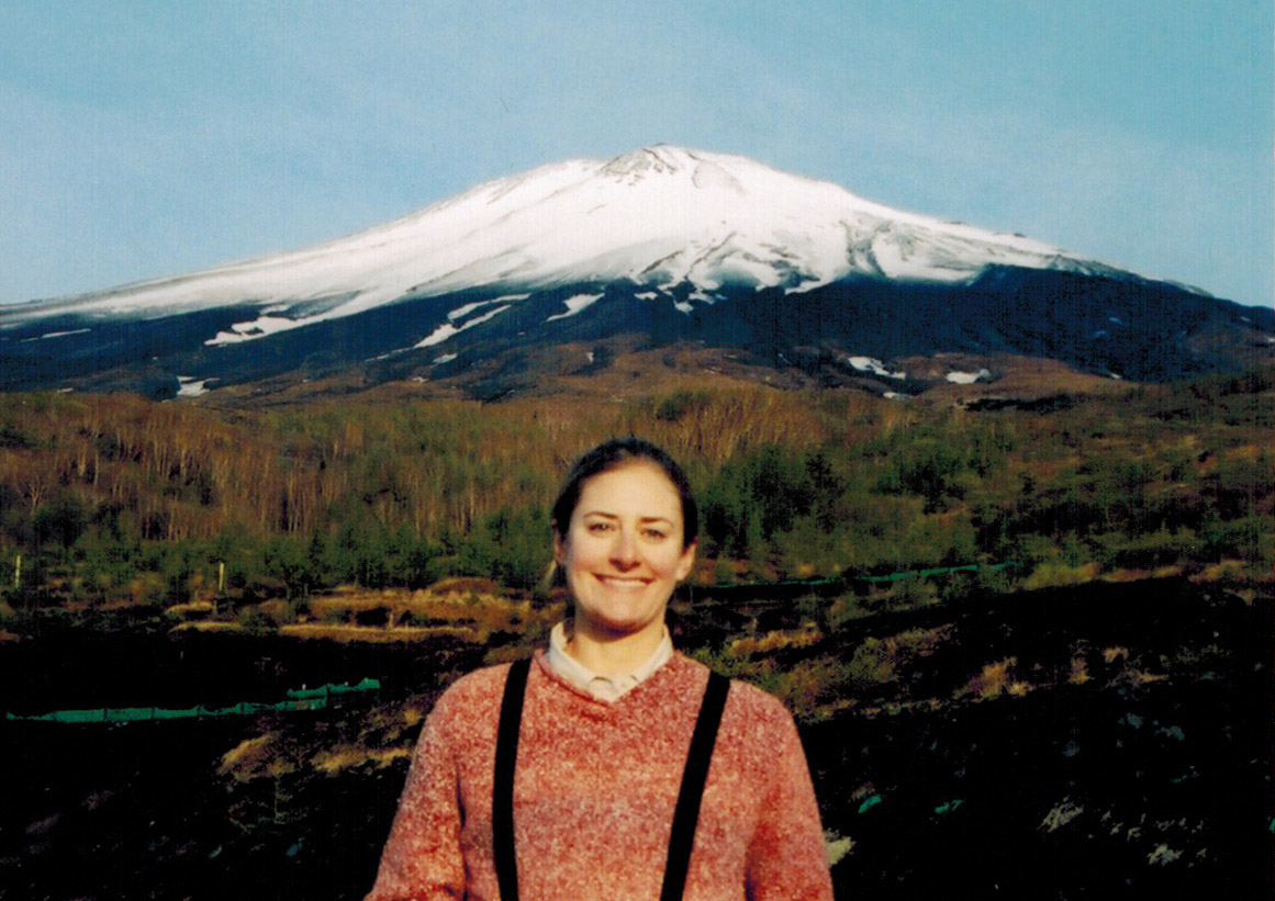 Christi at Mt. Fuji