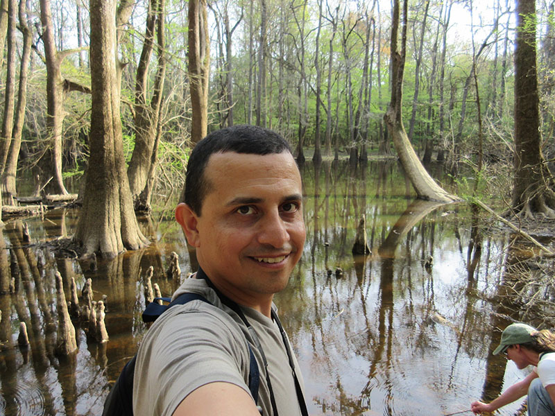 Hector in Congaree National Park