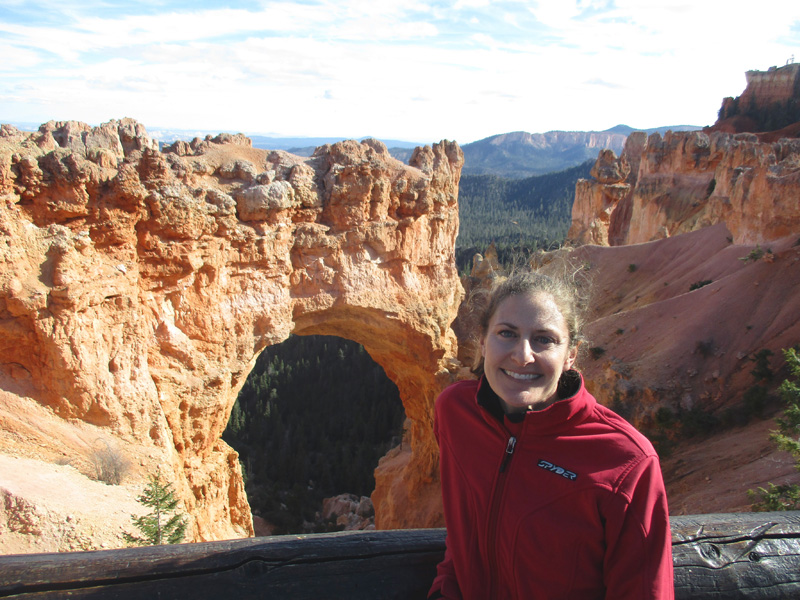 Christi in Bryce Canyon National Park